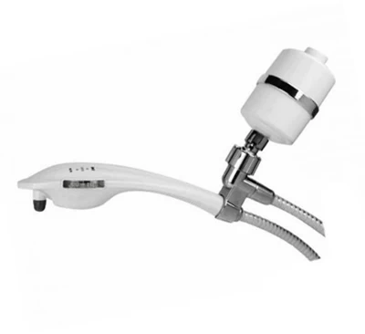 Handheld and shower head combo shower filter white