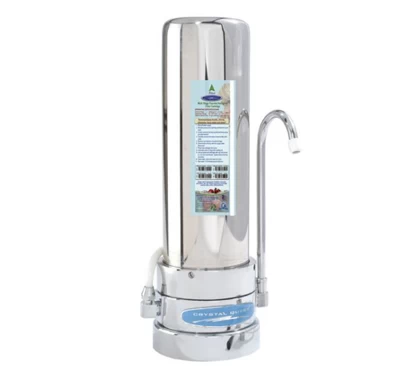Stainless Steel Countertop Single Fluoride Multi PLUS Filter